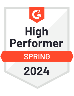 G2 award for high performer