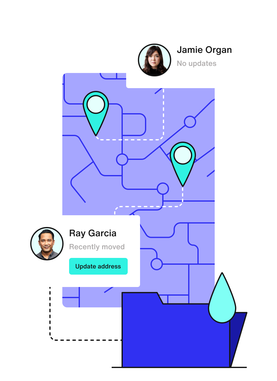 Geocodes help update data