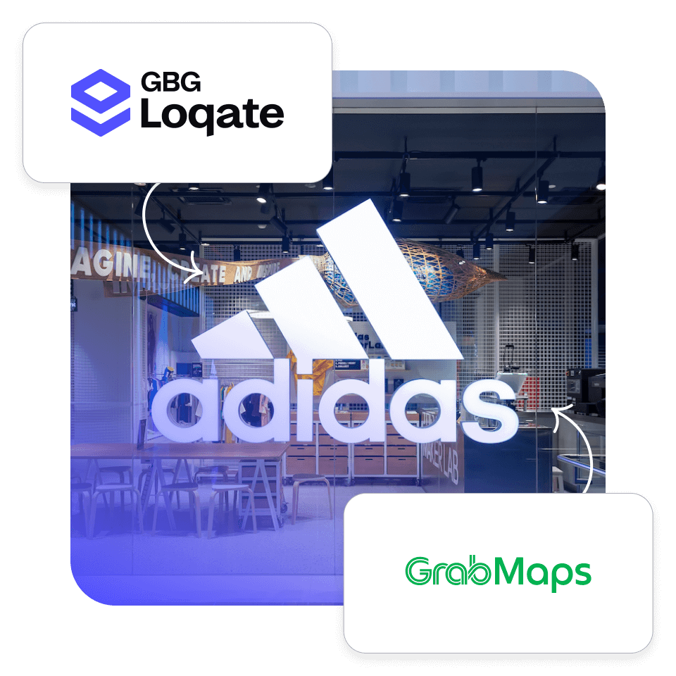 Loqate Grabmaps Adidas KL