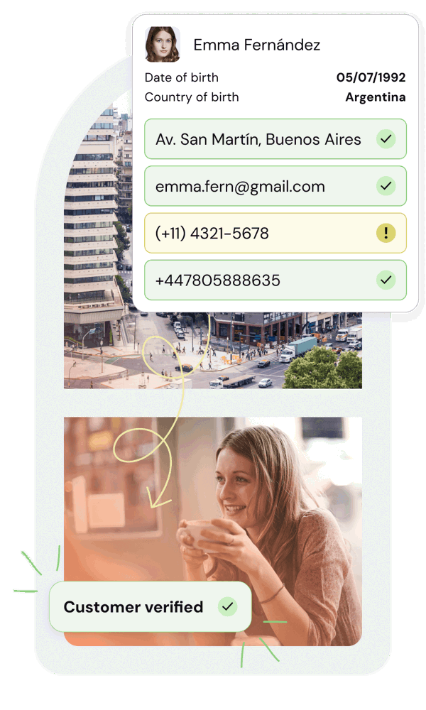 Verify Customer Compliance KYC